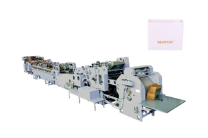 KING-220/350/450/500 - Automatic Sheet Feed Type Square-Bottom Bag Making Machine